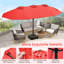 Parasol pour terrasse double 15 pi-865996657