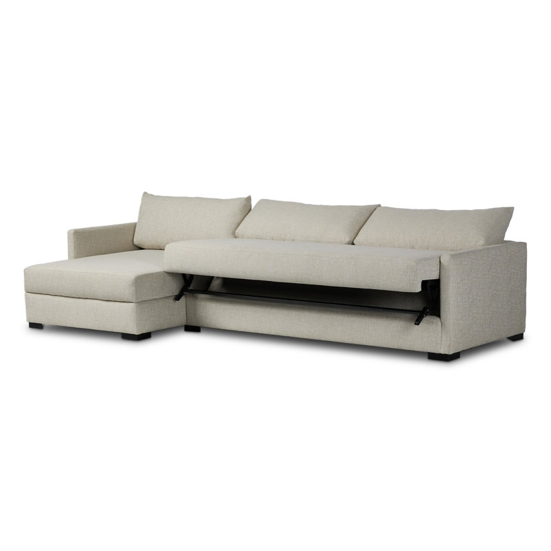 Wickham Leather 2 - Piece Chaise Sectional, Left Arm Facing