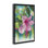 «Delicate Hibiscus Bloom», art mural encadré sur toile flottante, design par Christine Reichow