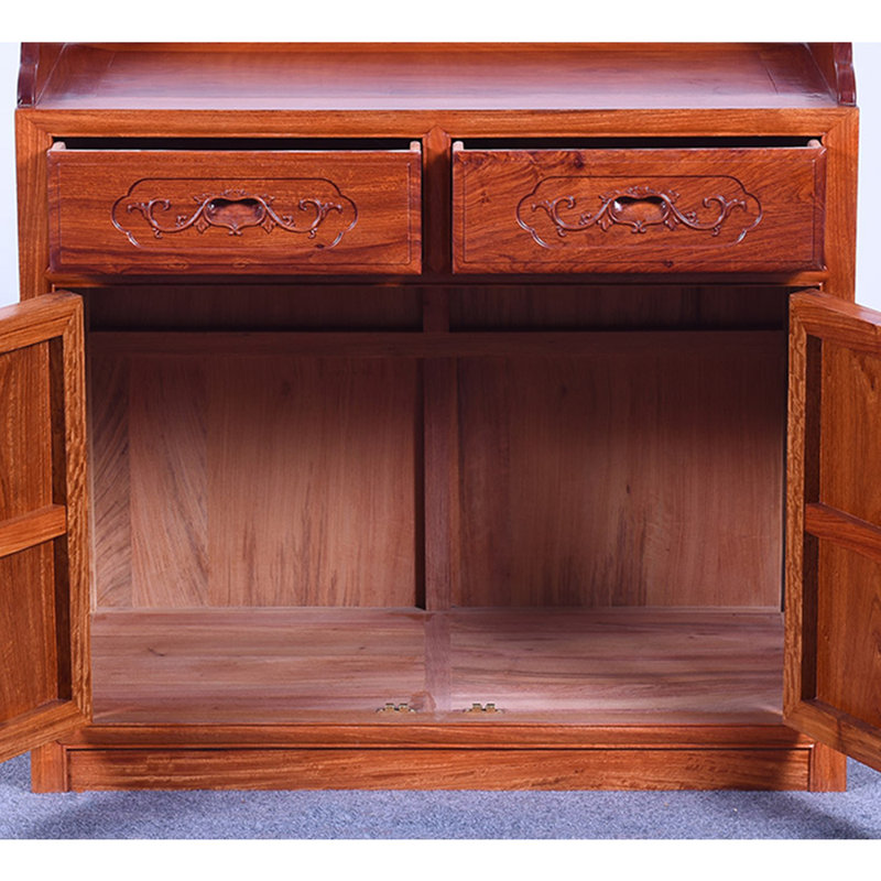 Nouvelle vitrine sculptée de style chinois