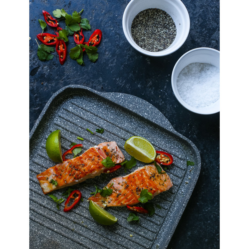 MasterClass Cast Aluminium 51cm Dual Griddle Tray
