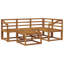 185.5cm Wide Patio Sectional Set