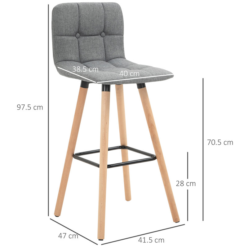 Gaviota Upholstered Counter Stool