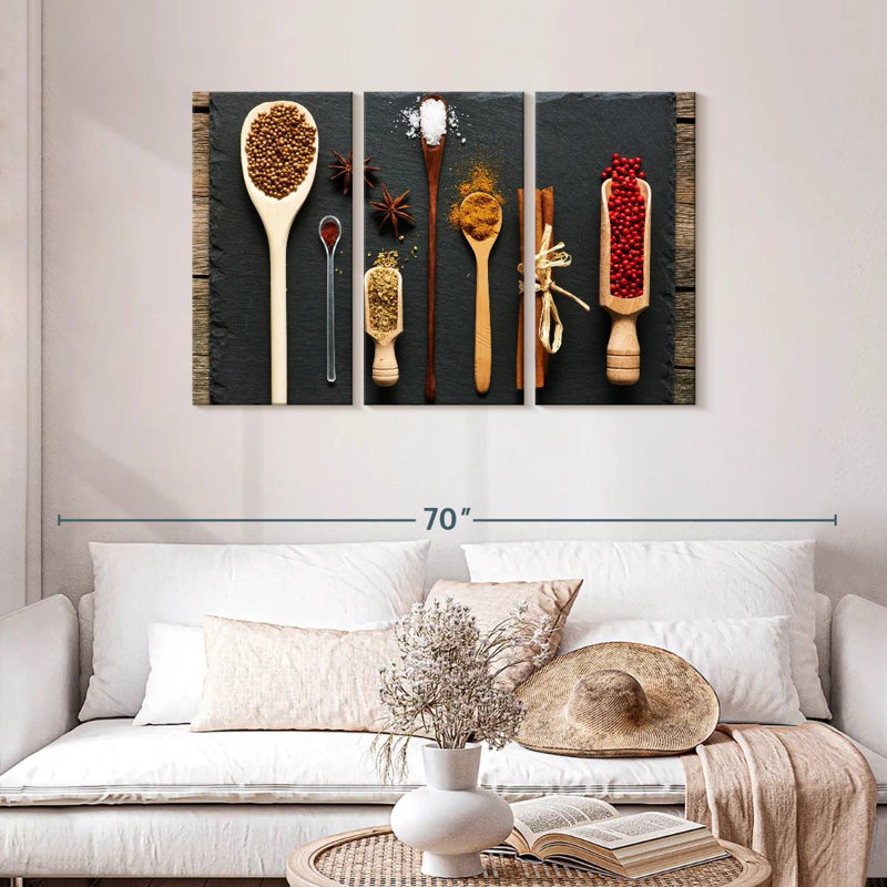 Yarlin Kitchen Spices, 28" H x 45" W