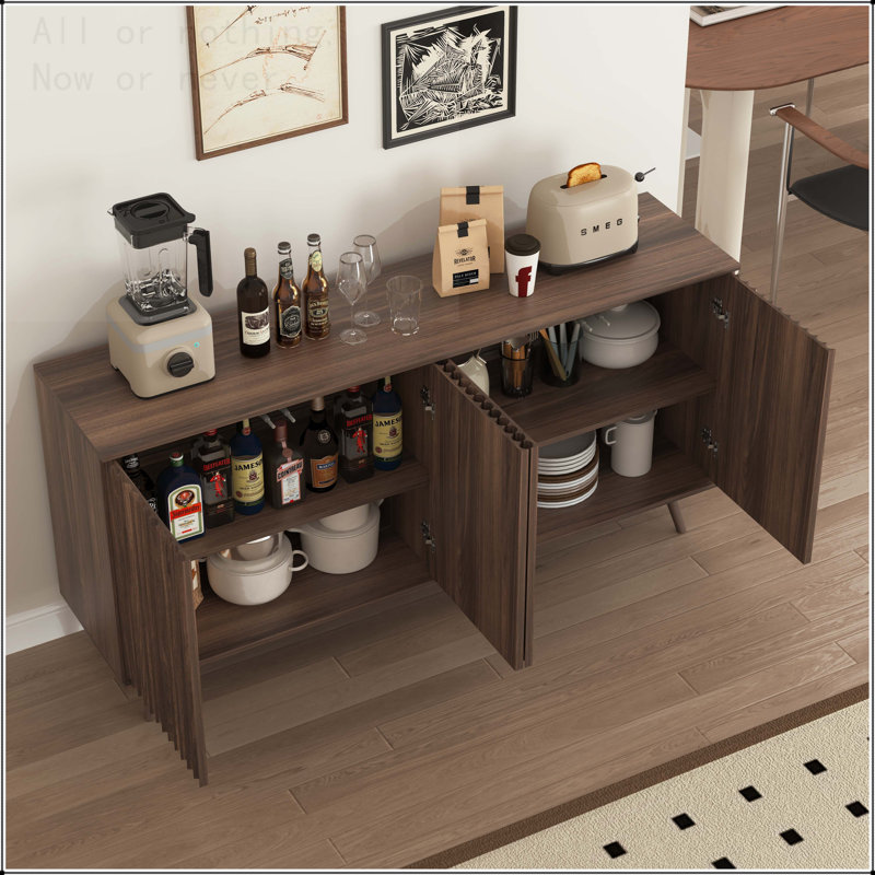 Buffet Honeycomb, Noyer
