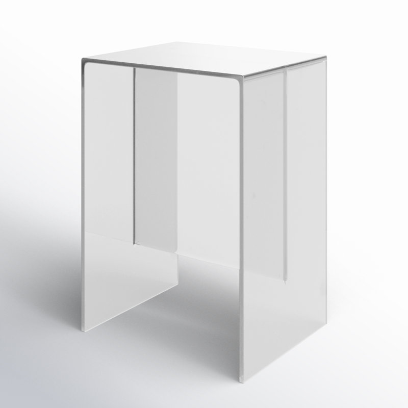 Max Beam End Table, Crystal