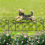 ELEP Black Metal Pet Barrier
