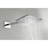 Shower System In Finish - Head, Hand Shower, Slide Bar, Arm, Hose, Valve Trim Combination With Decoration For Bathroom Appeal