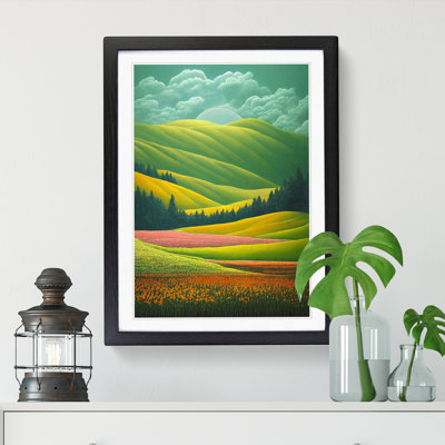 Spring Landscape Views Vol.2 1 Piece Single Picture Frame Wall Art
