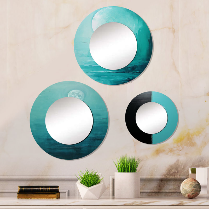 Dionte Metal Round Mirror