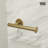 VIGO Elan 3-Piece Matte Brushed Gold Bathroom Hardware Set with 24-in Towel Bar, Toilet Paper Holder and Hand Towel Holder-124871904