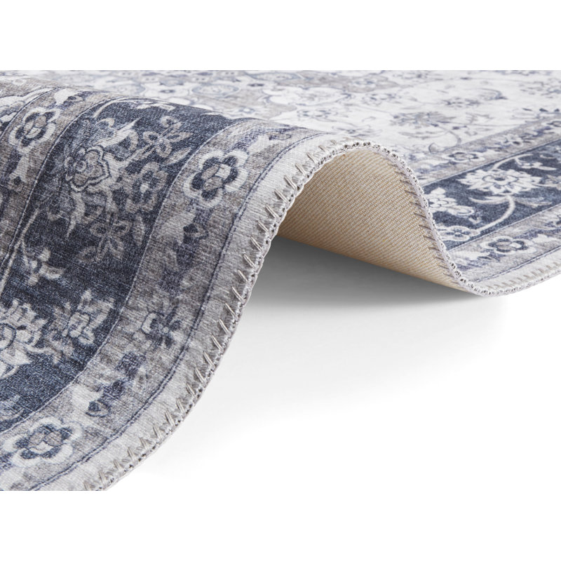 Nain Tufted Sapphire Rug, Runner 80 x 200cm