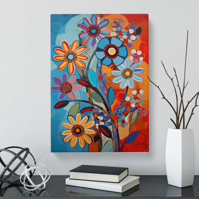 Freman Flowers Constructivism Vol.2 - Wrapped Canvas