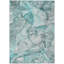 Tapis intérieur lavable antidérapant abstrait gris et ivoire 9 pi x 12 pi