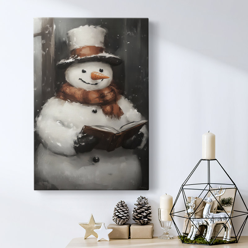 Art des Fêtes de Noël - Toile tendue avec châssis - Série 2-CXLI, H 60 po x l 40 po