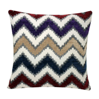 Dekhari Chevron Square Euro Cushion Cover