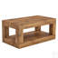Table basse moderne à 2 niveaux avec rangement ouvert, stable et durable pour les meubles de salon-1221184010