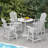 Caraviello Wood Outdoor 24.5'' Counter Stool-1704252220