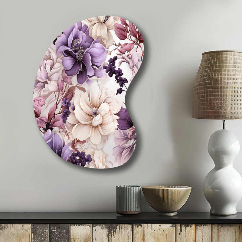 Ethereal Floral Delight, H 31 po x l 22 po x P 1 po