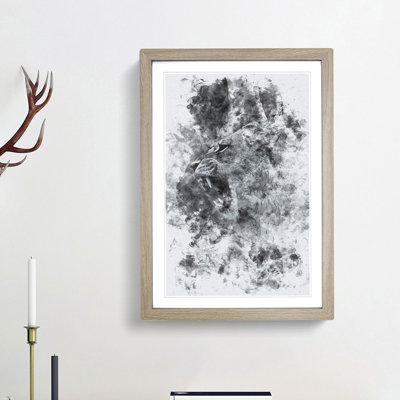 Fierce Lioness - Picture Frame Painting Print