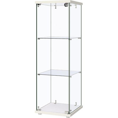 Vitrine en verre 3 couches avec serrure