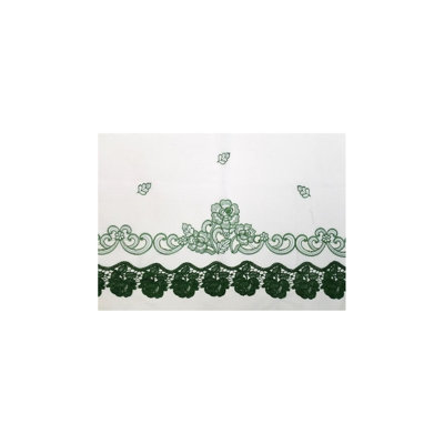 Ensemble de rideaux de cuisine en dentelle Rosarium Elegant