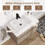 Meuble-lavabo flottant simple 32 po avec lavabo en céramique Gresham-1555903168-1555903174