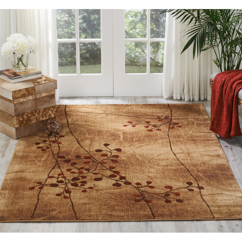 Arnim Floral Indoor Rug, Rectangle 3'6" x 5'6"