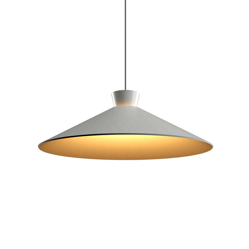 Luminaire conique conique à 1 lumière, Blanc organique