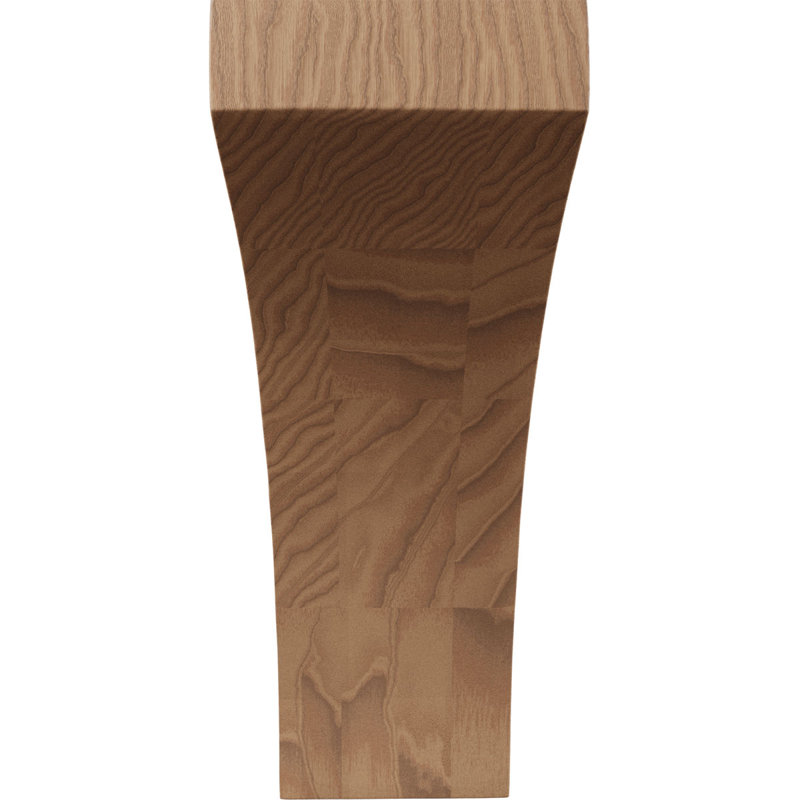 Support en bois / corbeau H 8 po x l 3 po x P 5,5 po, Acajou