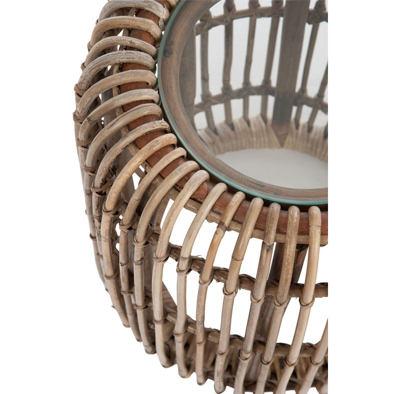 Osias Drum End Table