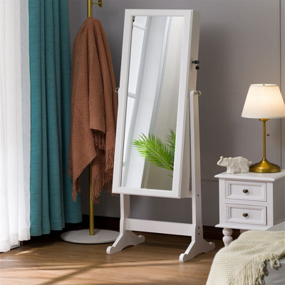 Modern Jewelry Armoire With LED Lighting - Organize, Illuminate, Showcase - Ideal For Christmas, New Year