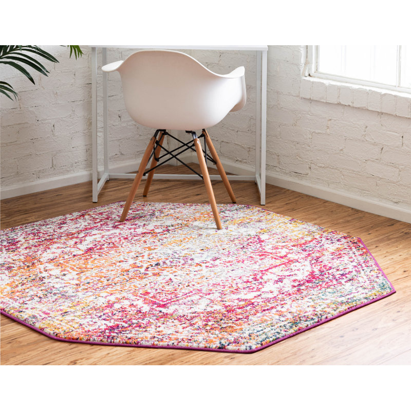 Robinne Oriental Indoor Rug, Octagon 5' x 5'