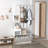 Haylyn Combination Model Gate Cabinet with Shoe cabinetHang shelf Mirror
