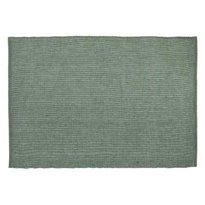 Ensemble de napperons en coton 12 pièces Chambray