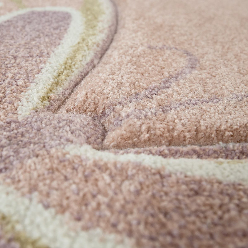 Tapis tissé à la machine Caban, Carré 4 pi 4 po