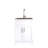 24In White Paint Free Laundry Tub Cabinet W/ Stainless Steel Combo(Update)