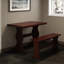 Ensemble de table et banc en bois massif Classic-106692372-106692374