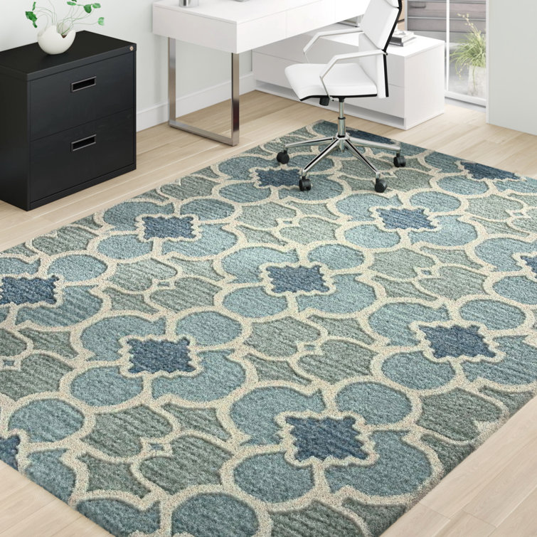 Bantice Wool Geometric Indoor Rug