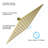 12-Inch High Pressure Rainfall Shower Head High Flow Stainless Steel Shower Head-62074669-123244137-123244135