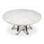 Tower Round Solid Oak Dining Table-1187933852