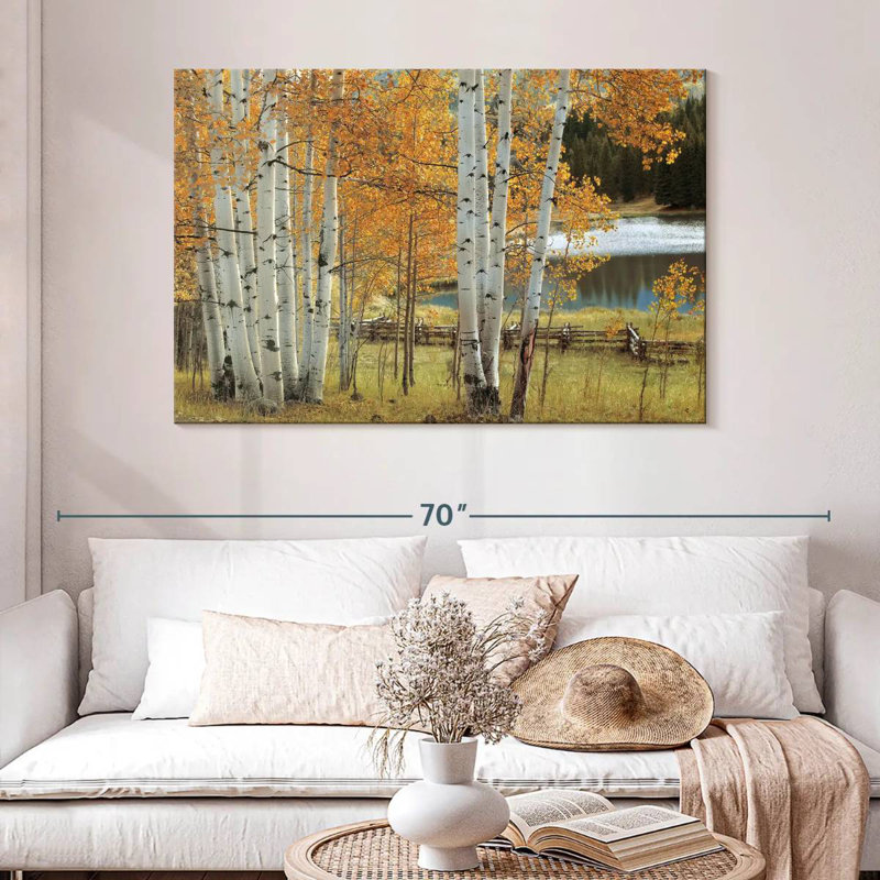 Alvord Birch Beauty, 32" H x 48" W