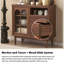Buffet 31,5 po en noyer brun-67333596