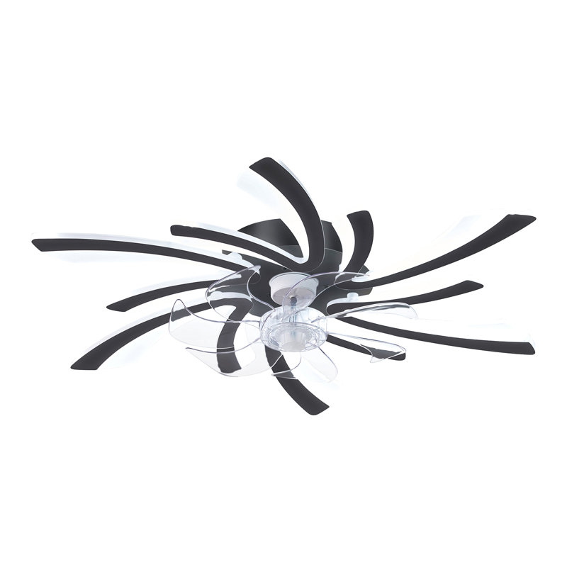 30.7In Ceiling Fan With Lights, Remote Control 3 Color Temperatures,6 Gear Wind Speed Fan Light