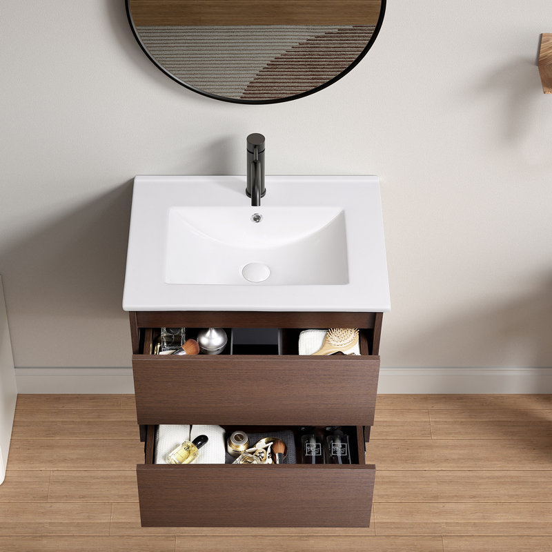 Wall-Mounted Bathroom Vanity