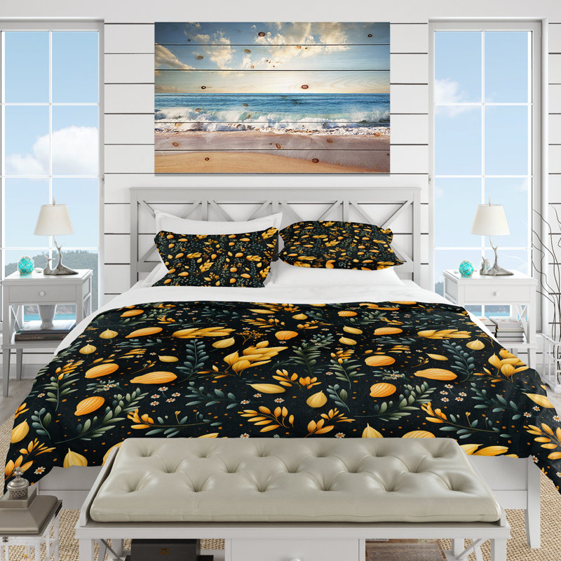 Literie de collage vert et jaune, Housse de couette pour très grand lit et 2 très