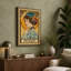 Mosaic Portrait Art Deco - Wrapped Canvas-1049887041-1049887055
