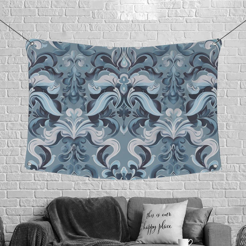 Tapisserie en microfibre, H 50 po x l 60 po