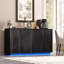 Buffet 63 "avec lumières à DEL, ports Type-C, ports USB et capteur de mouvement-511631575