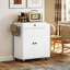 82 Cm Kitchen Island with Locking Wheels